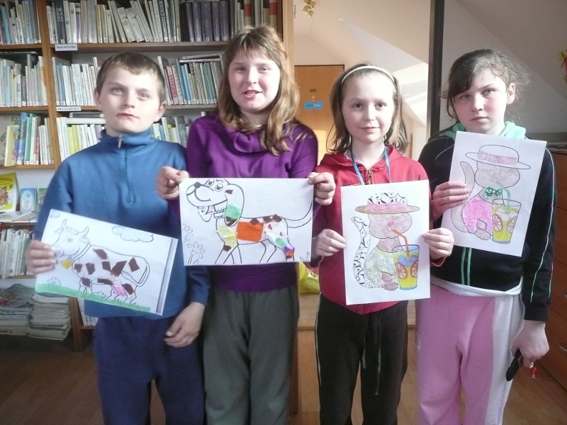 Tvoøení s dìtmi - koláže 2010